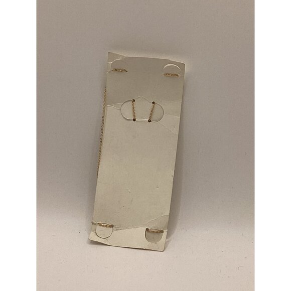 1960s Cultured Pearl Heart Pendant Necklace By DuBarry-NOS Vintage - Picture 5 of 5